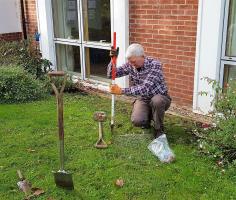 Crocus Planting at Aigburth Care Home